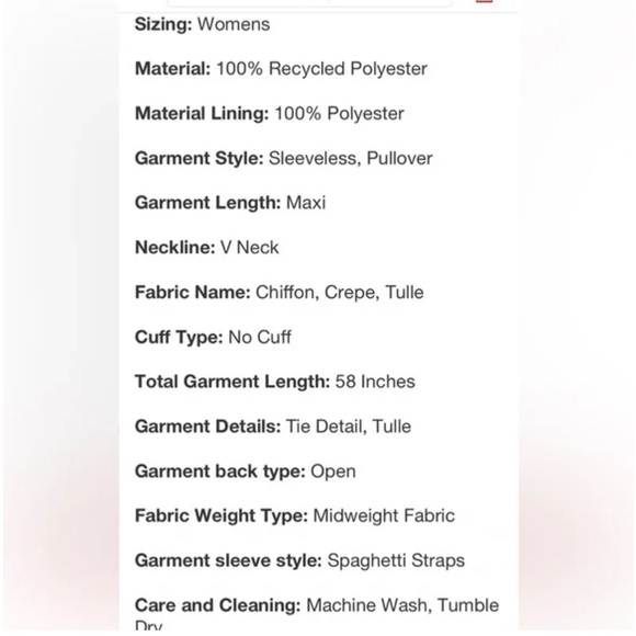 Sleeveless rosette cup maxi slip dress - Picture 7 of 8